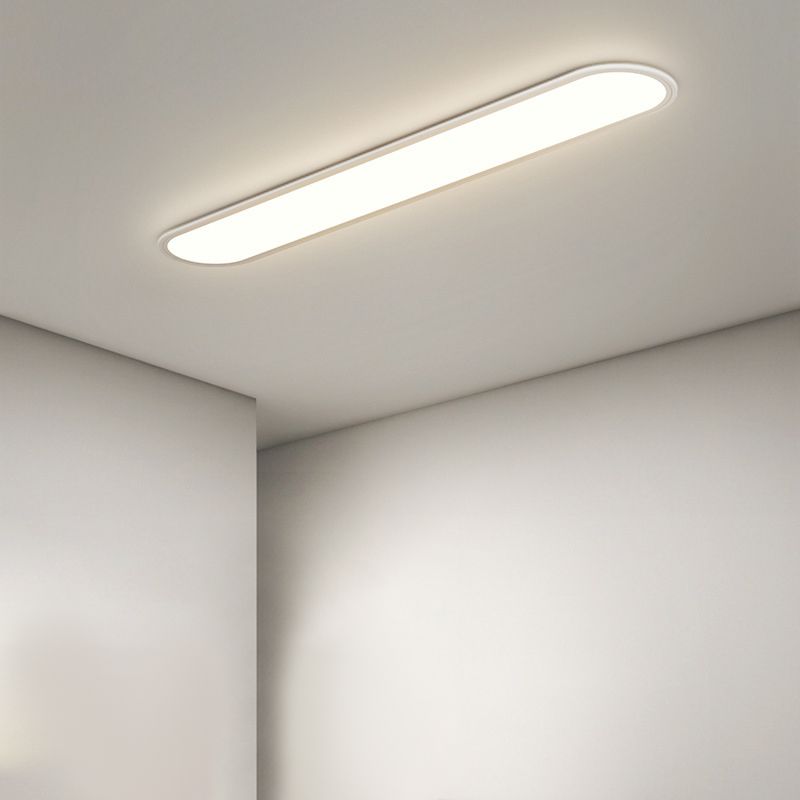 Malmo Slim Oval Flush Mount Ceiling Light