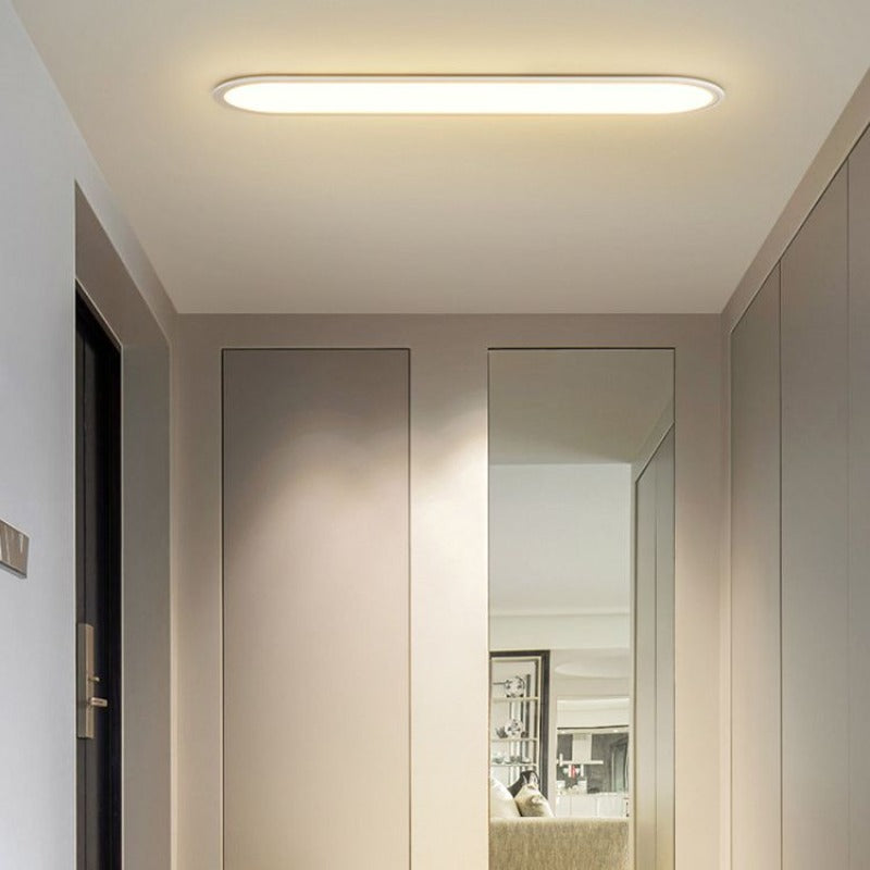 Malmo Slim Oval Flush Mount Ceiling Light