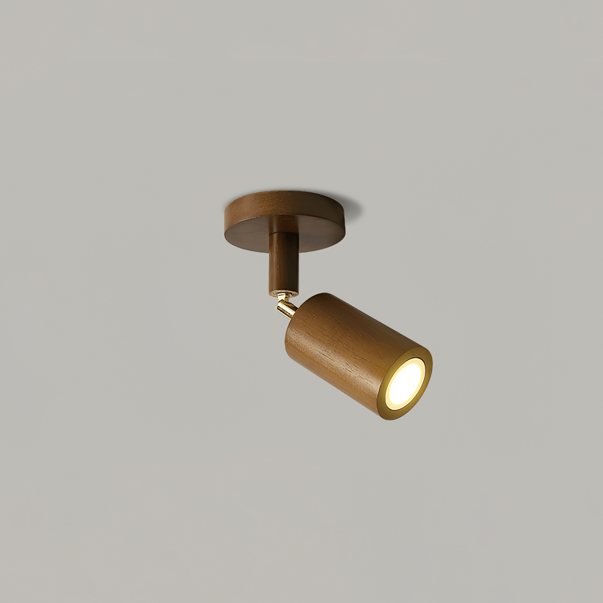 Telluride Natural Wood Spotlight Ceiling Light