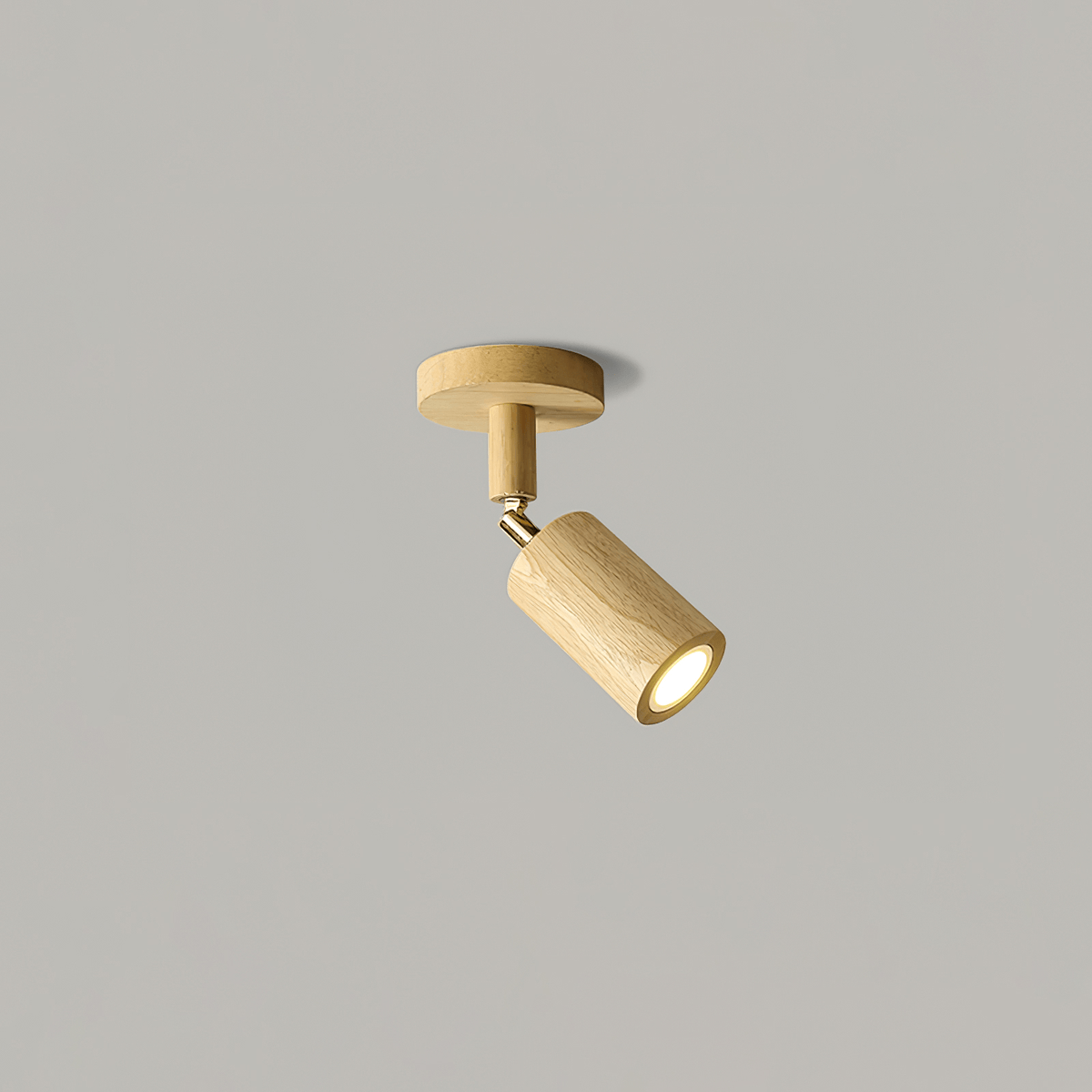 Telluride Natural Wood Spotlight Ceiling Light