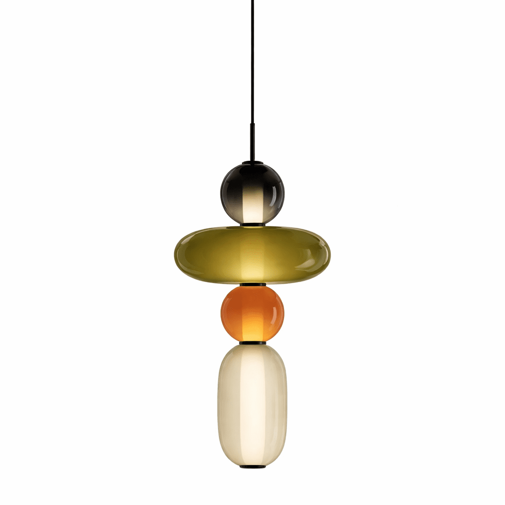 Capri Tinted Glass Jar Pendant Light