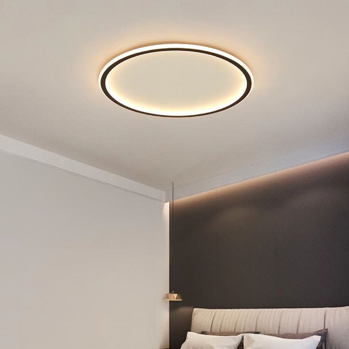 Bergen Scandinavian Flush Mount Ceiling Light