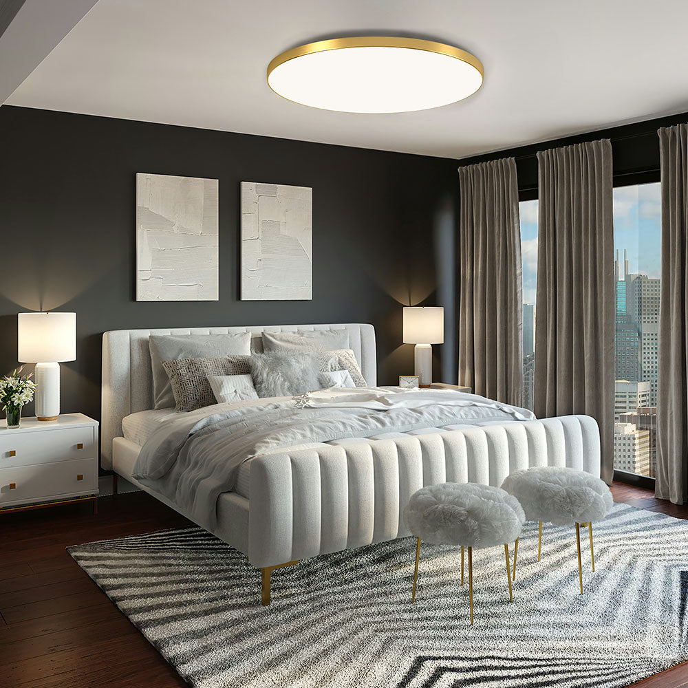Madeleine | Soft-Glow Round LED Ceiling Light in Modern Design