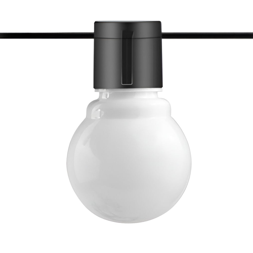Sunset Solar LED Globe String Lights