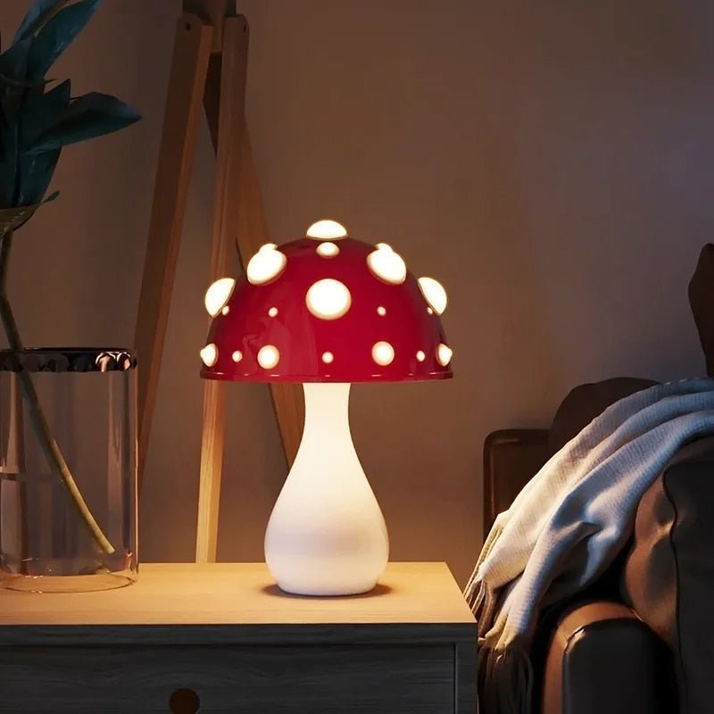 Napa Dotted Mushroom Table Lamp