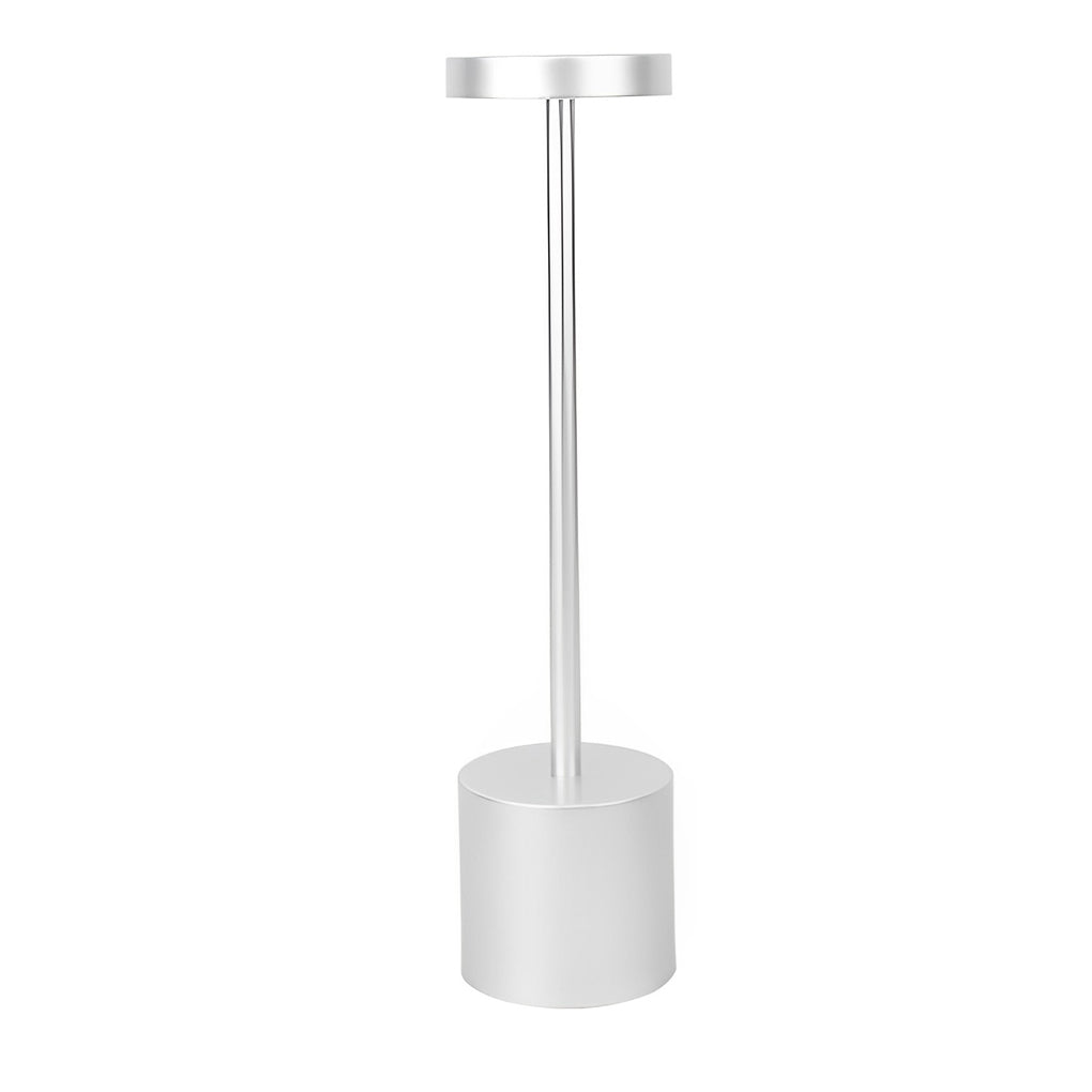 Cordless Table Lamp — Modern Rod Reading Light, USB Rechargeable