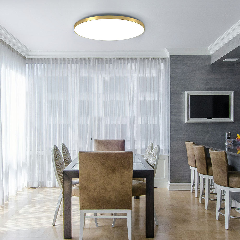 Madeleine | Soft-Glow Round LED Ceiling Light in Modern Design