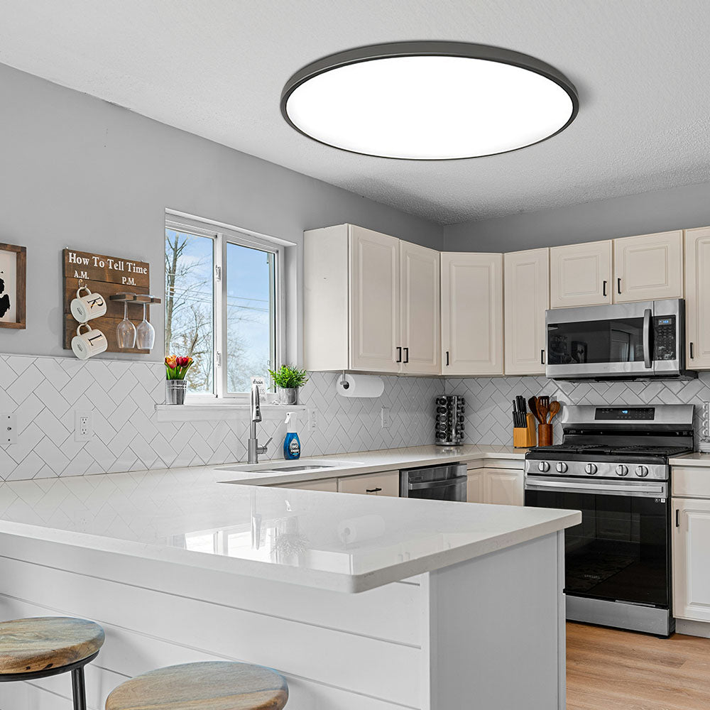Madeleine | Soft-Glow Round LED Ceiling Light in Modern Design