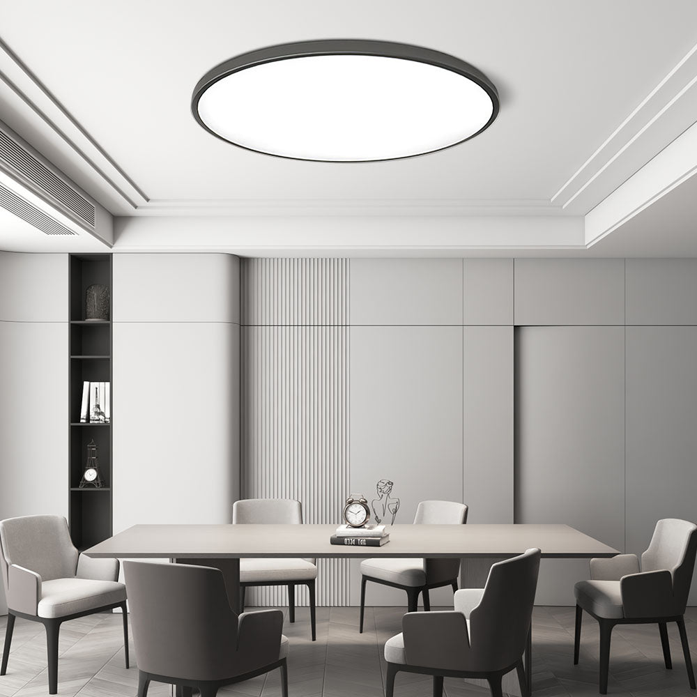 Madeleine | Soft-Glow Round LED Ceiling Light in Modern Design