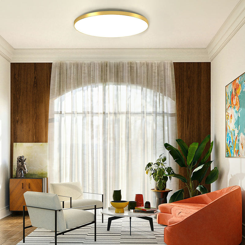Madeleine | Soft-Glow Round LED Ceiling Light in Modern Design
