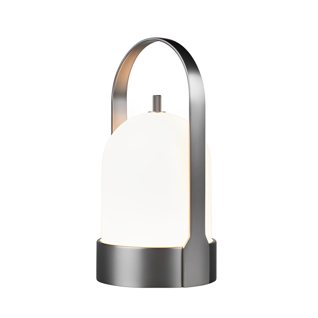Portable Lantern Table Lamp — Cordless USB Rechargeable, 4-Level Dimming