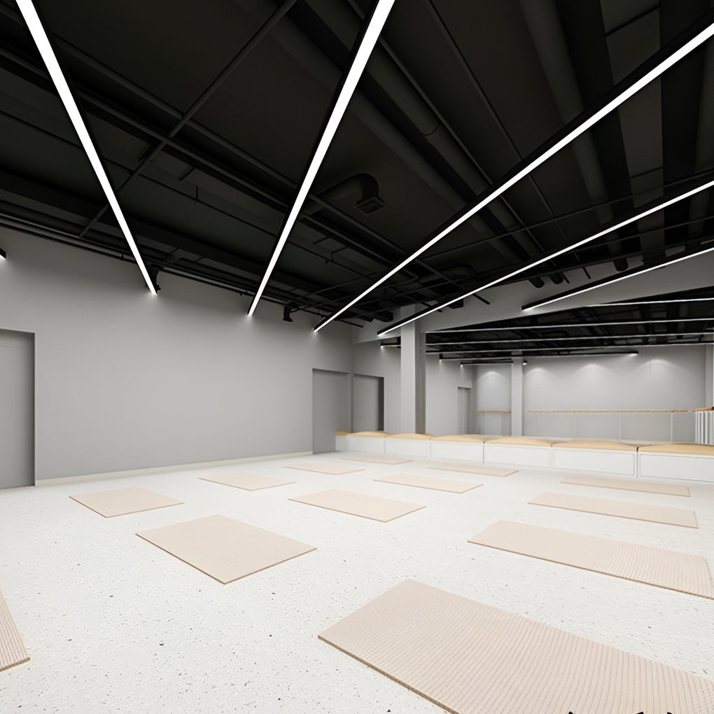 Metro Commercial Linear LED Pendant Light Set of 6