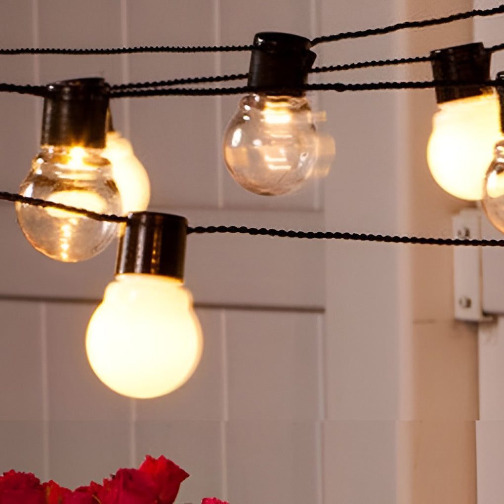 Sunset Solar LED Globe String Lights – view 5