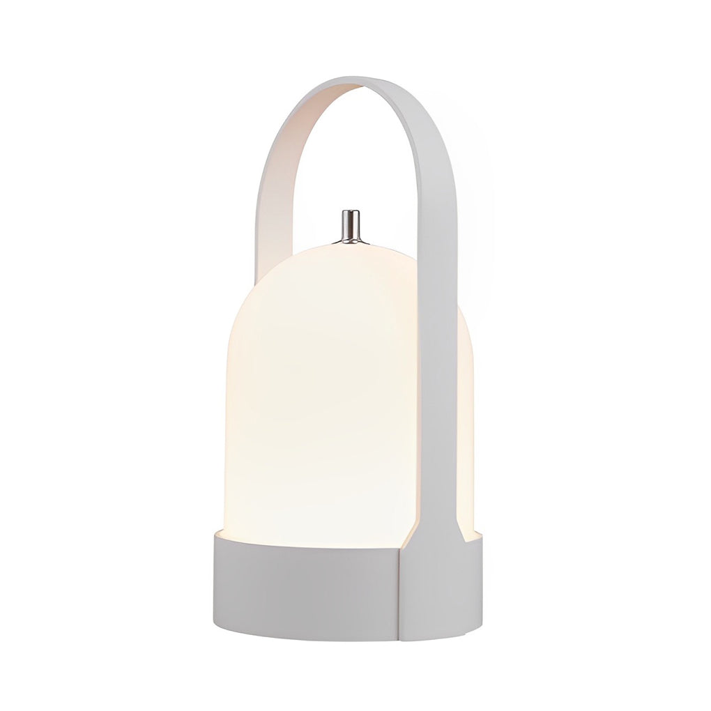 Portable Lantern Table Lamp — Cordless USB Rechargeable, 4-Level Dimming