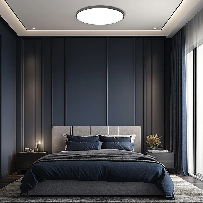 Madeleine | Soft-Glow Round LED Ceiling Light in Modern Design