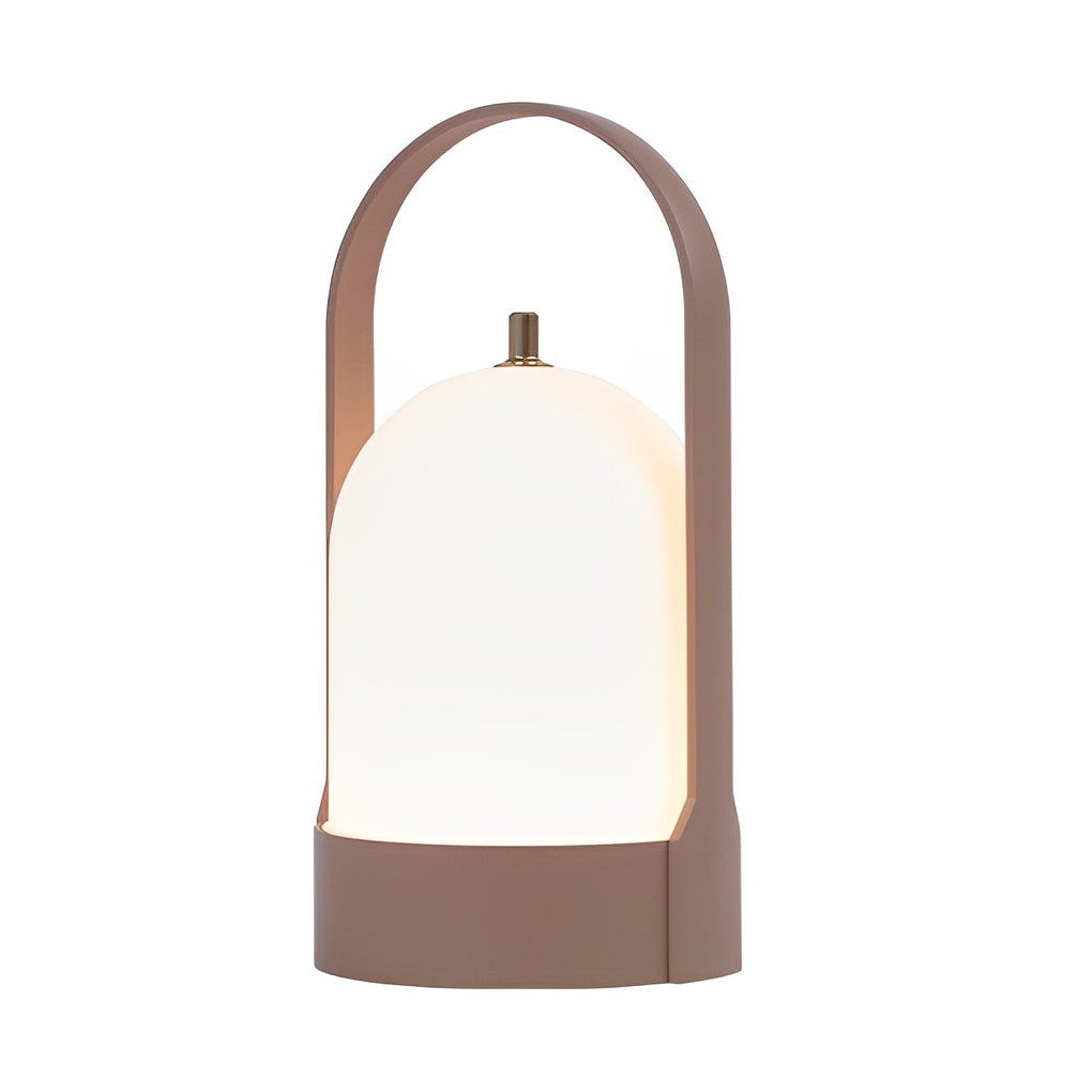 Portable Lantern Table Lamp — Cordless USB Rechargeable, 4-Level Dimming