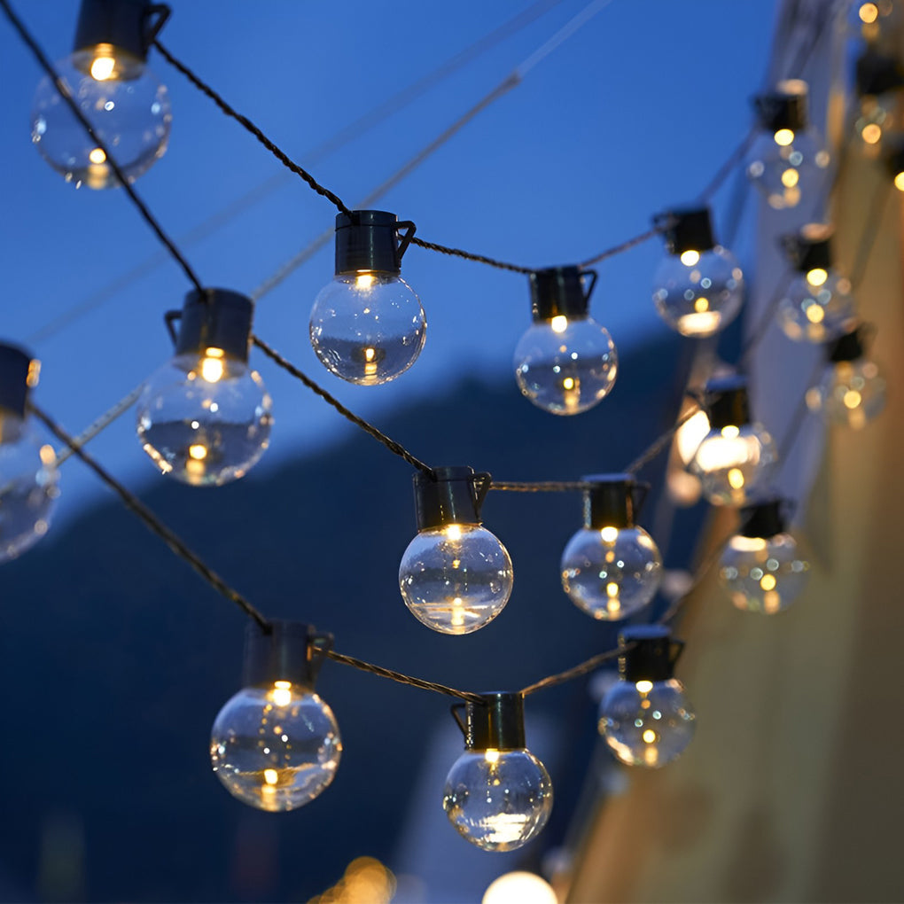 Sunset Solar LED Globe String Lights – view 6