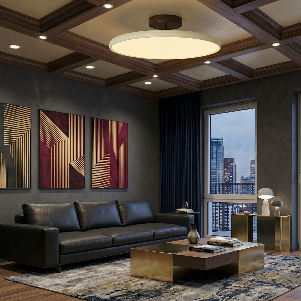 Shasta Adjustable LED Flush Mount Ceiling Light