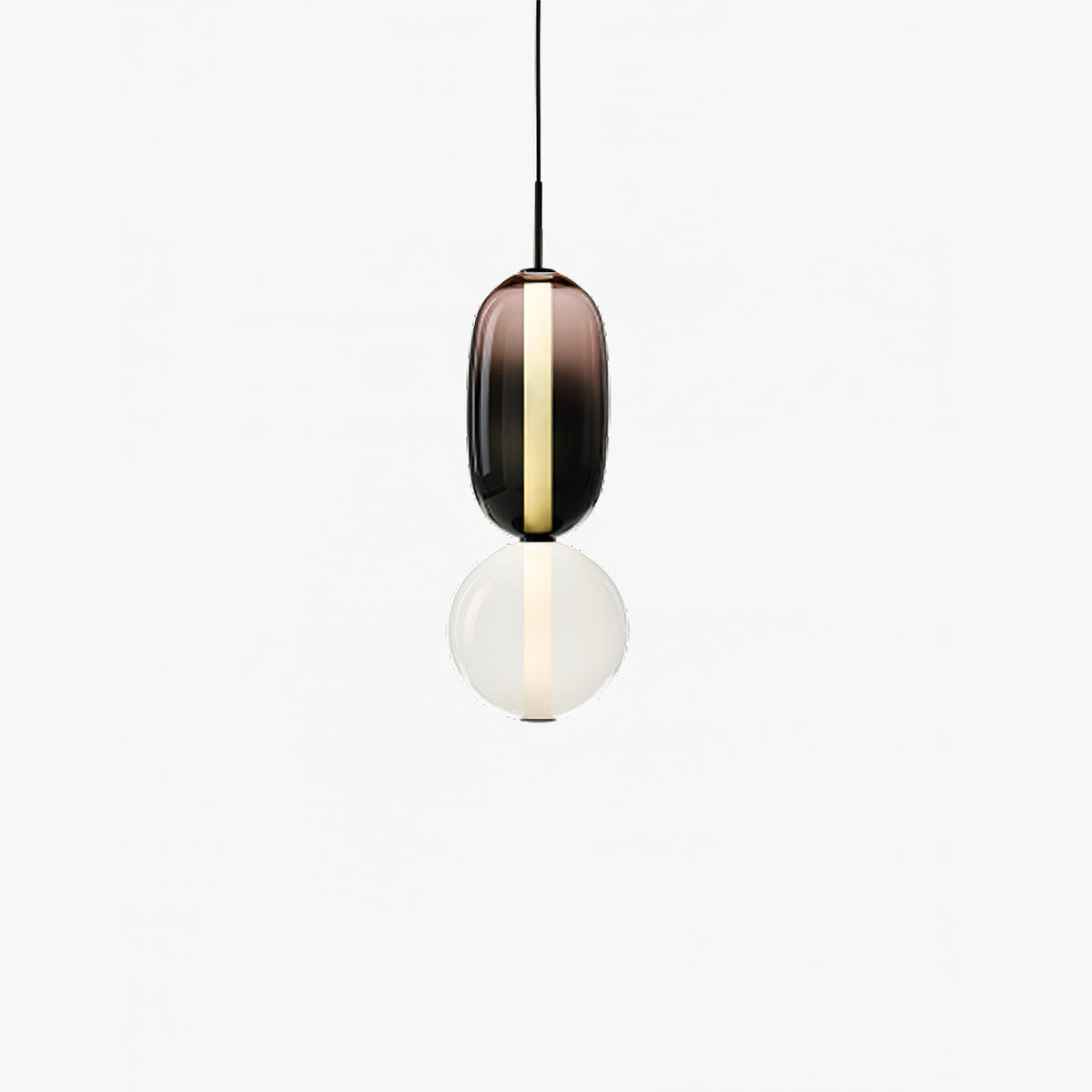 Capri Tinted Glass Jar Pendant Light