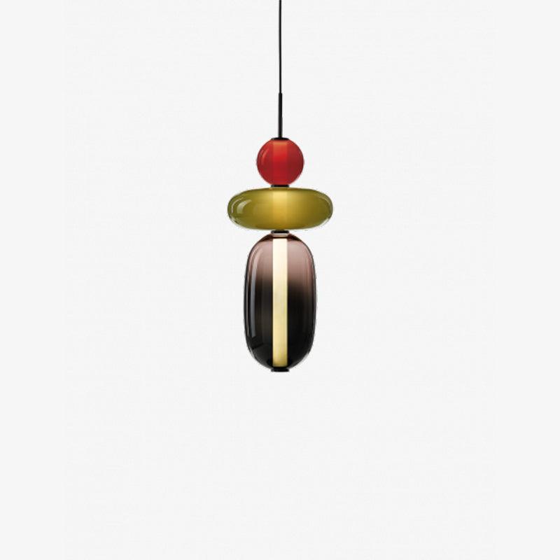 Capri Tinted Glass Jar Pendant Light