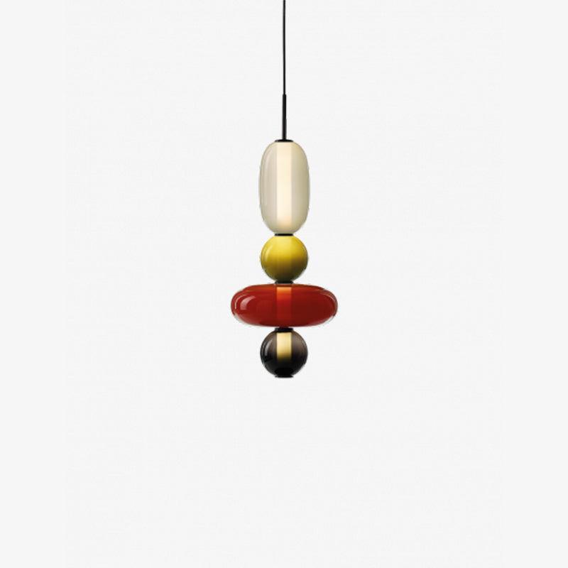 Capri Tinted Glass Jar Pendant Light