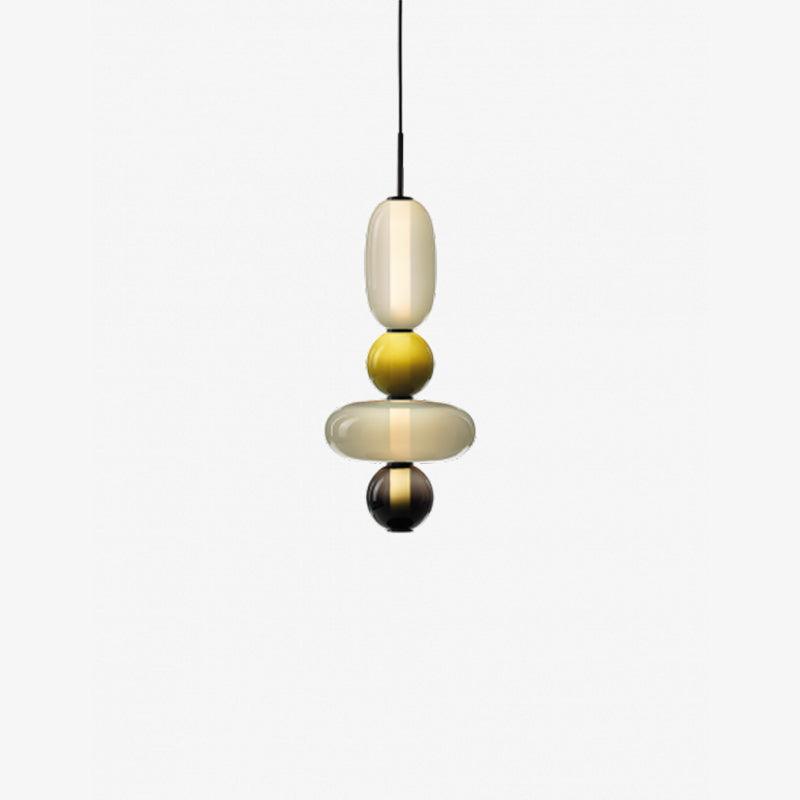 Capri Tinted Glass Jar Pendant Light