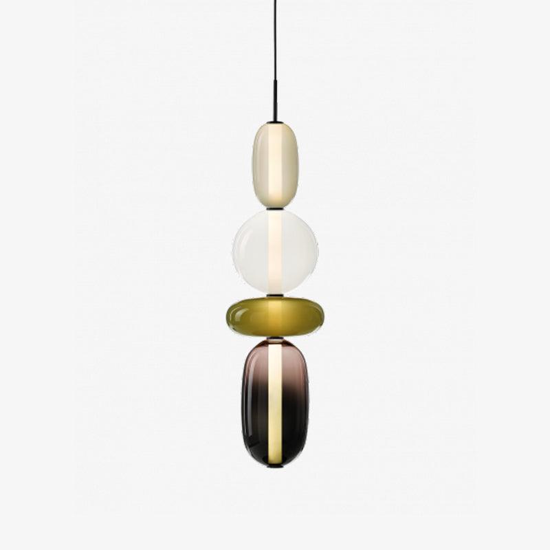 Capri Tinted Glass Jar Pendant Light