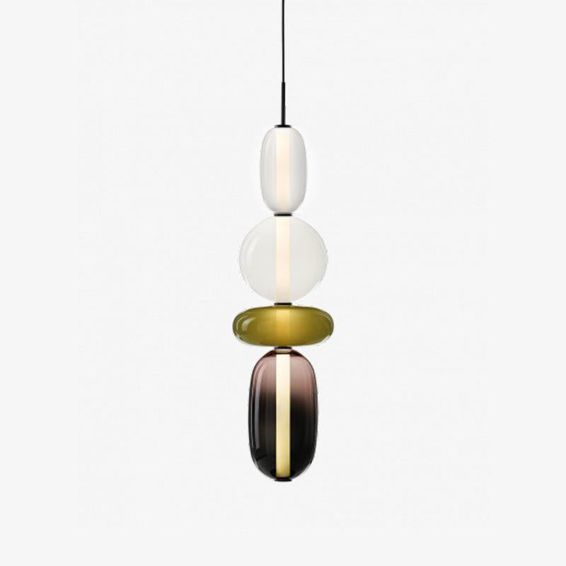 Capri Tinted Glass Jar Pendant Light