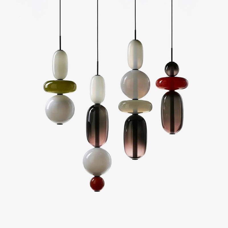 Capri Tinted Glass Jar Pendant Light