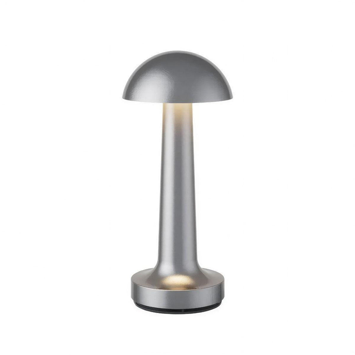 Cordless Bistro Table Lamp — Rechargeable Touch Dimming, 4 Shade Styles