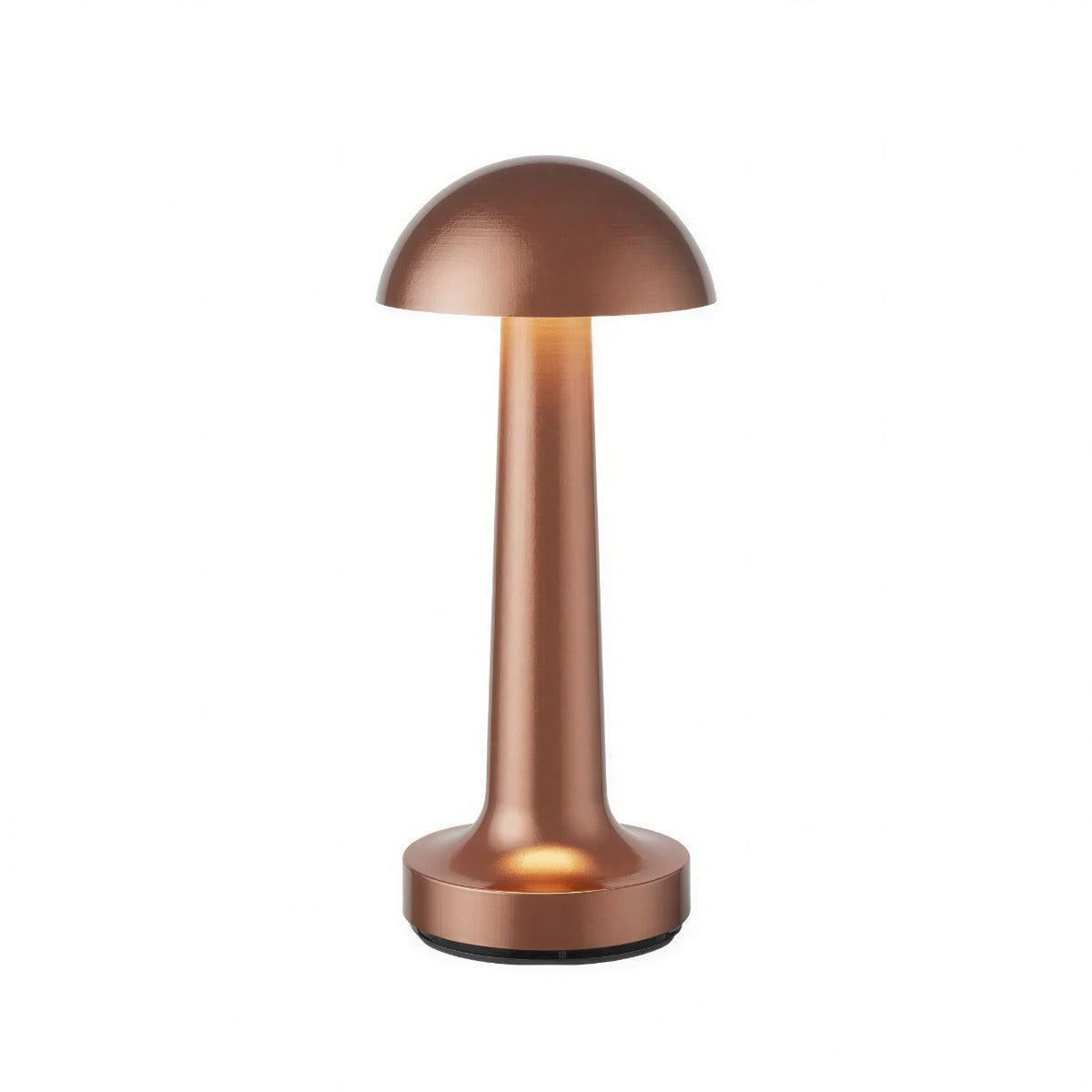Cordless Bistro Table Lamp — Rechargeable Touch Dimming, 4 Shade Styles