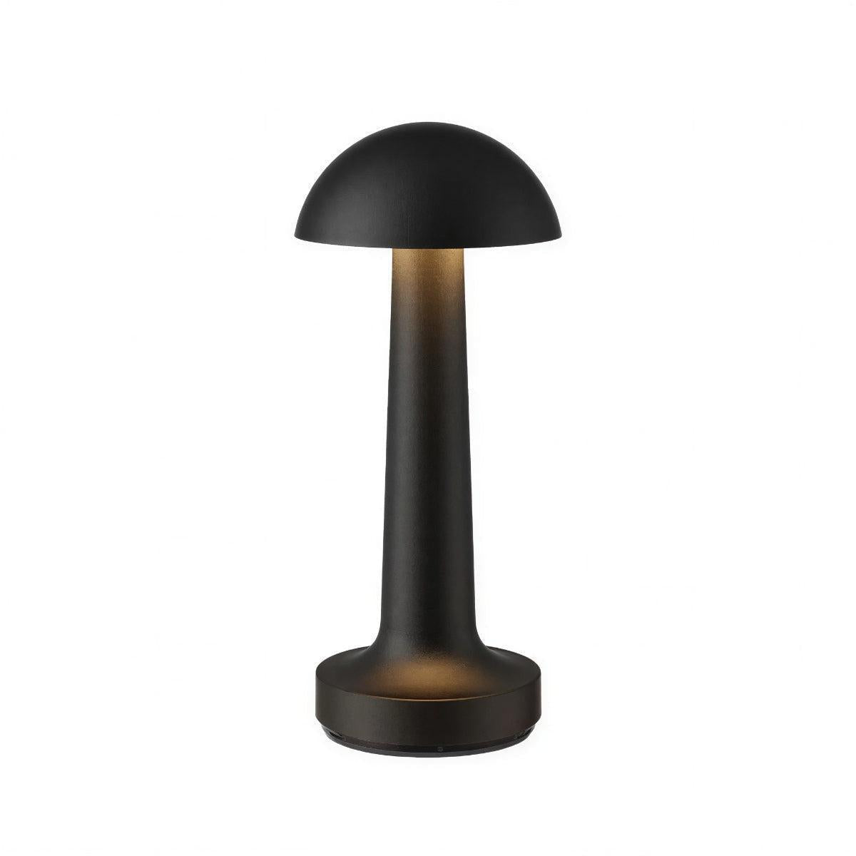 Cordless Bistro Table Lamp — Rechargeable Touch Dimming, 4 Shade Styles