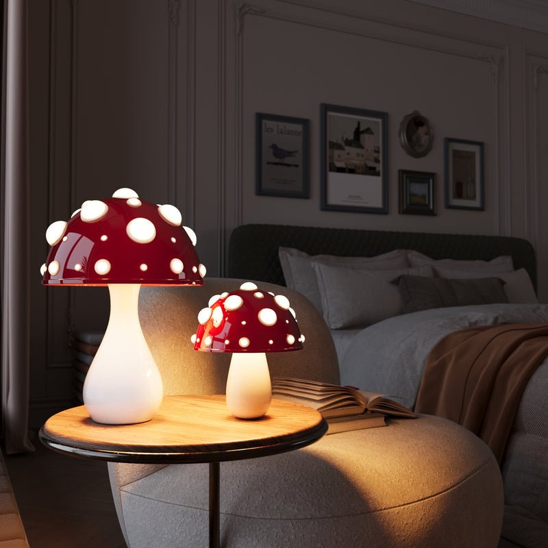 Napa Dotted Mushroom Table Lamp