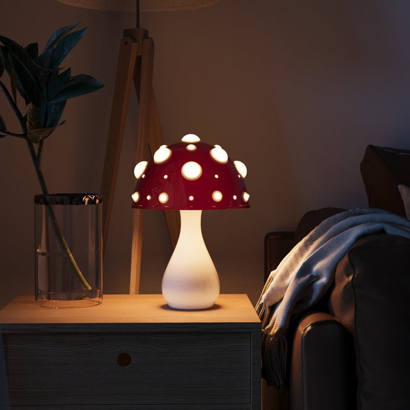 Napa Dotted Mushroom Table Lamp