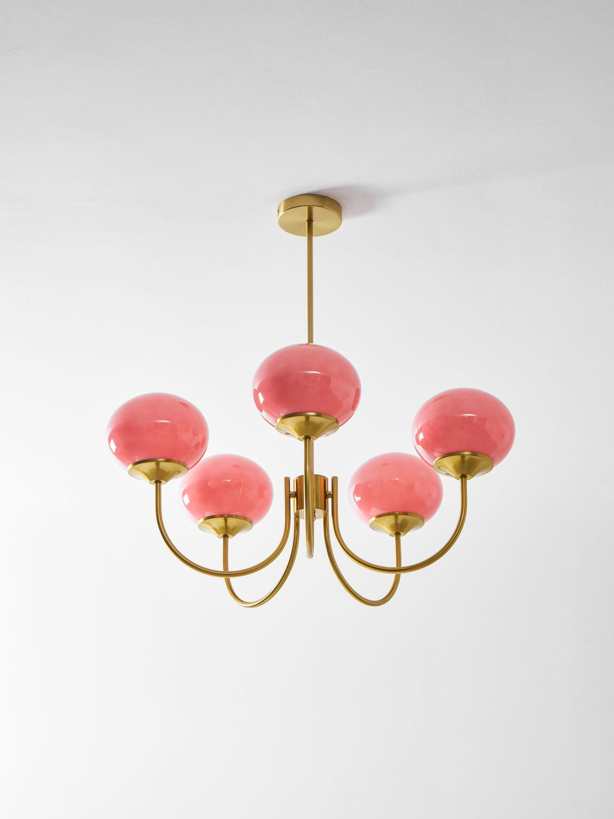 Modern Glass Globe Chandelier