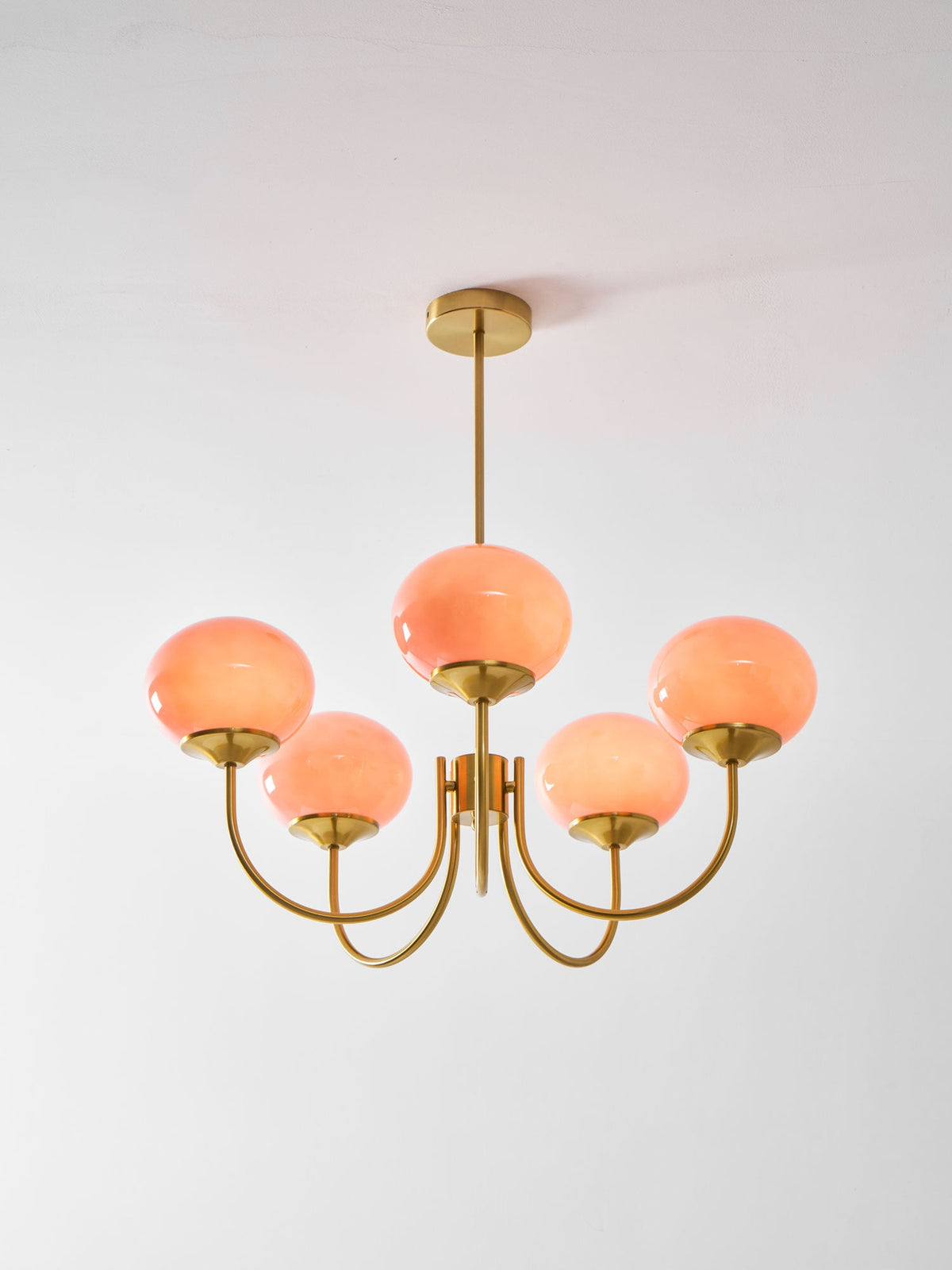 Modern Glass Globe Chandelier