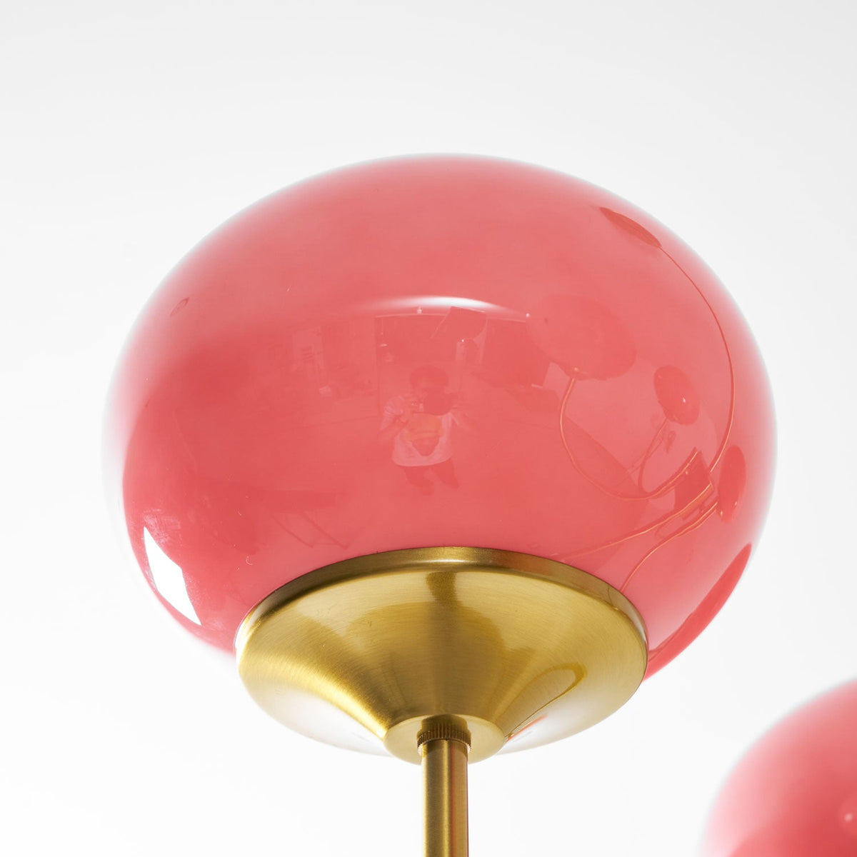 Modern Glass Globe Chandelier