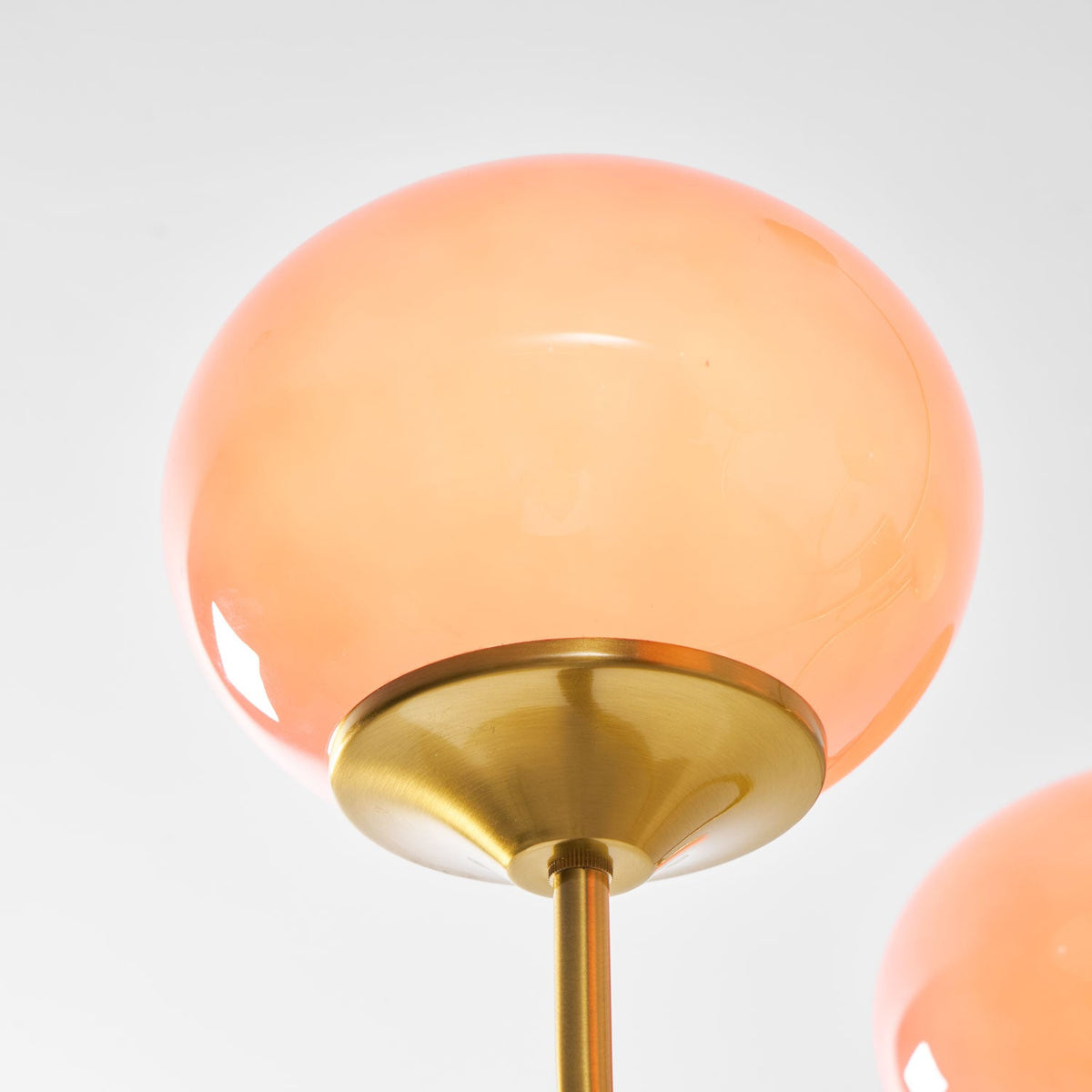Modern Glass Globe Chandelier