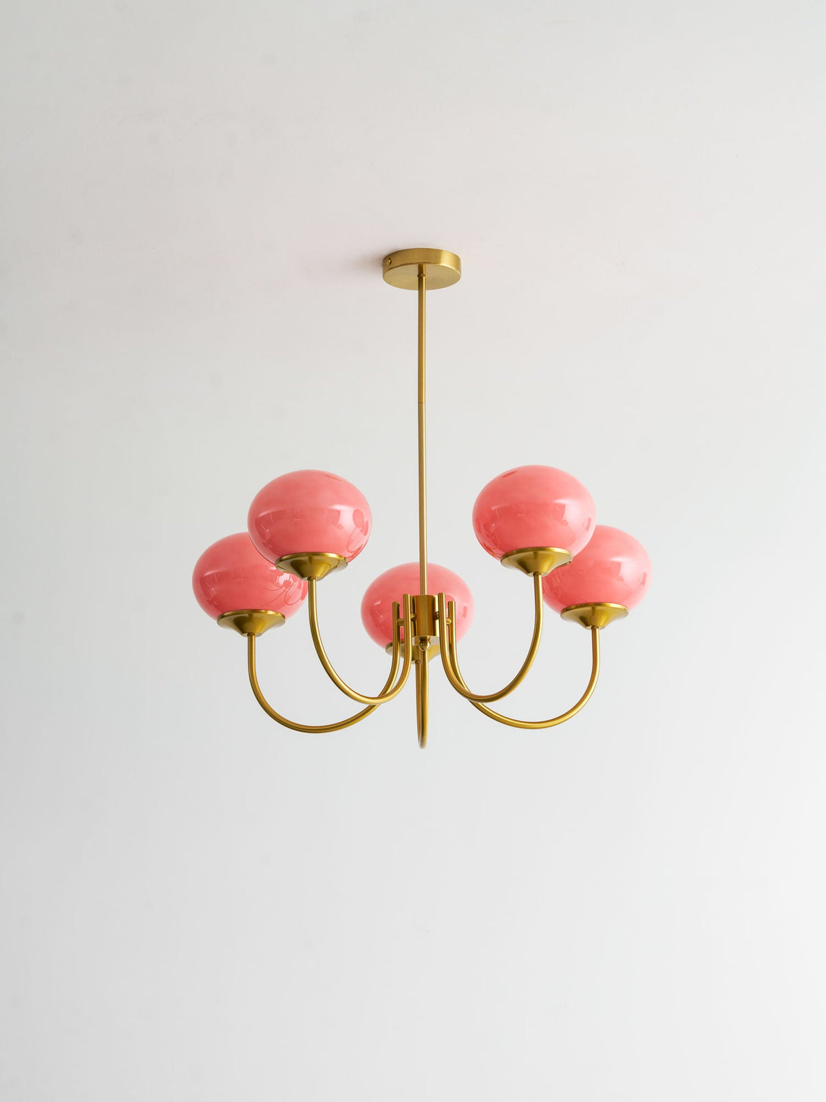 Modern Glass Globe Chandelier