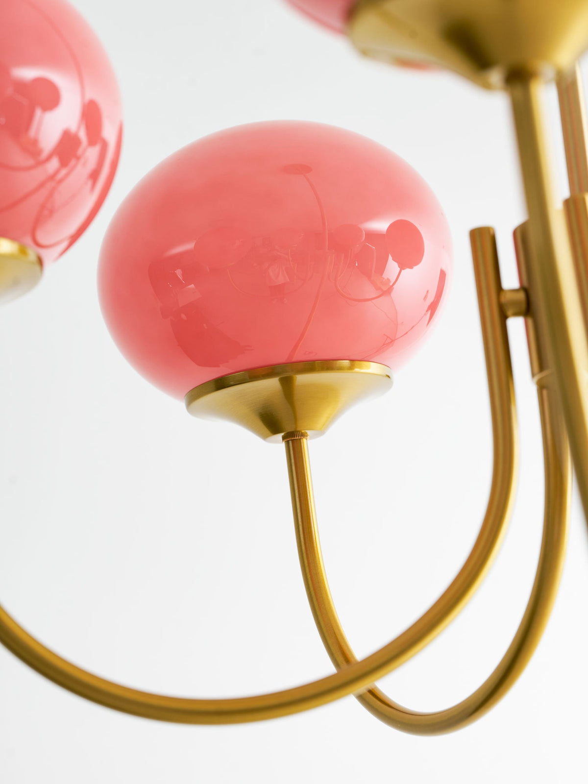 Modern Glass Globe Chandelier