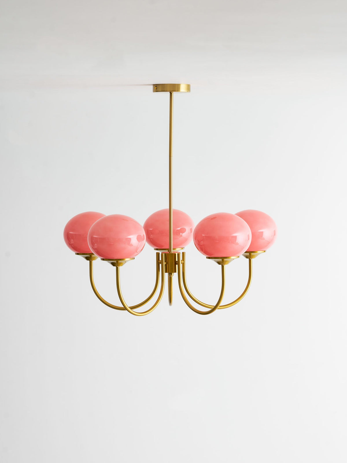 Modern Glass Globe Chandelier