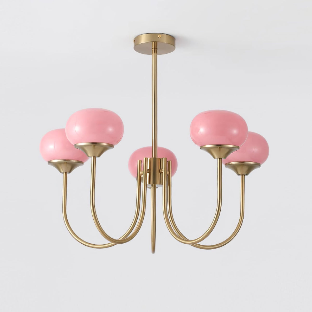 Modern Glass Globe Chandelier