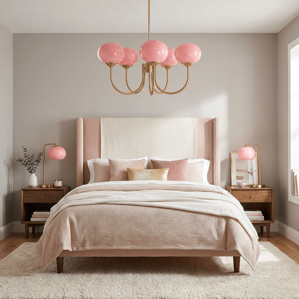 Modern Glass Globe Chandelier