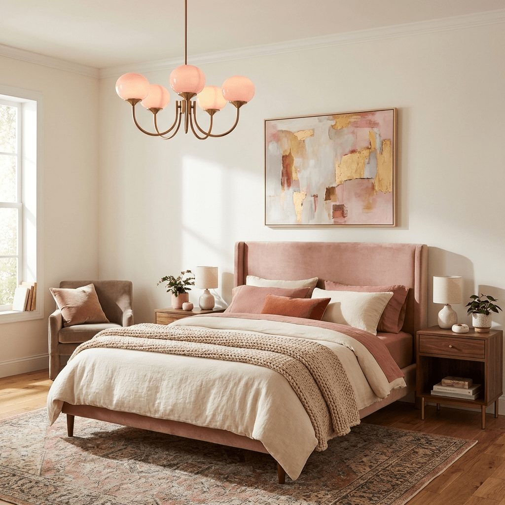 Modern Glass Globe Chandelier