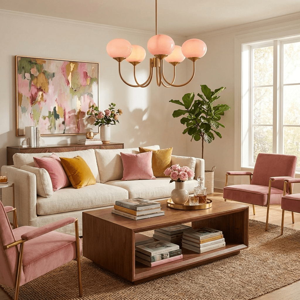 Modern Glass Globe Chandelier