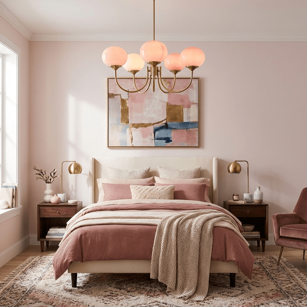Modern Glass Globe Chandelier