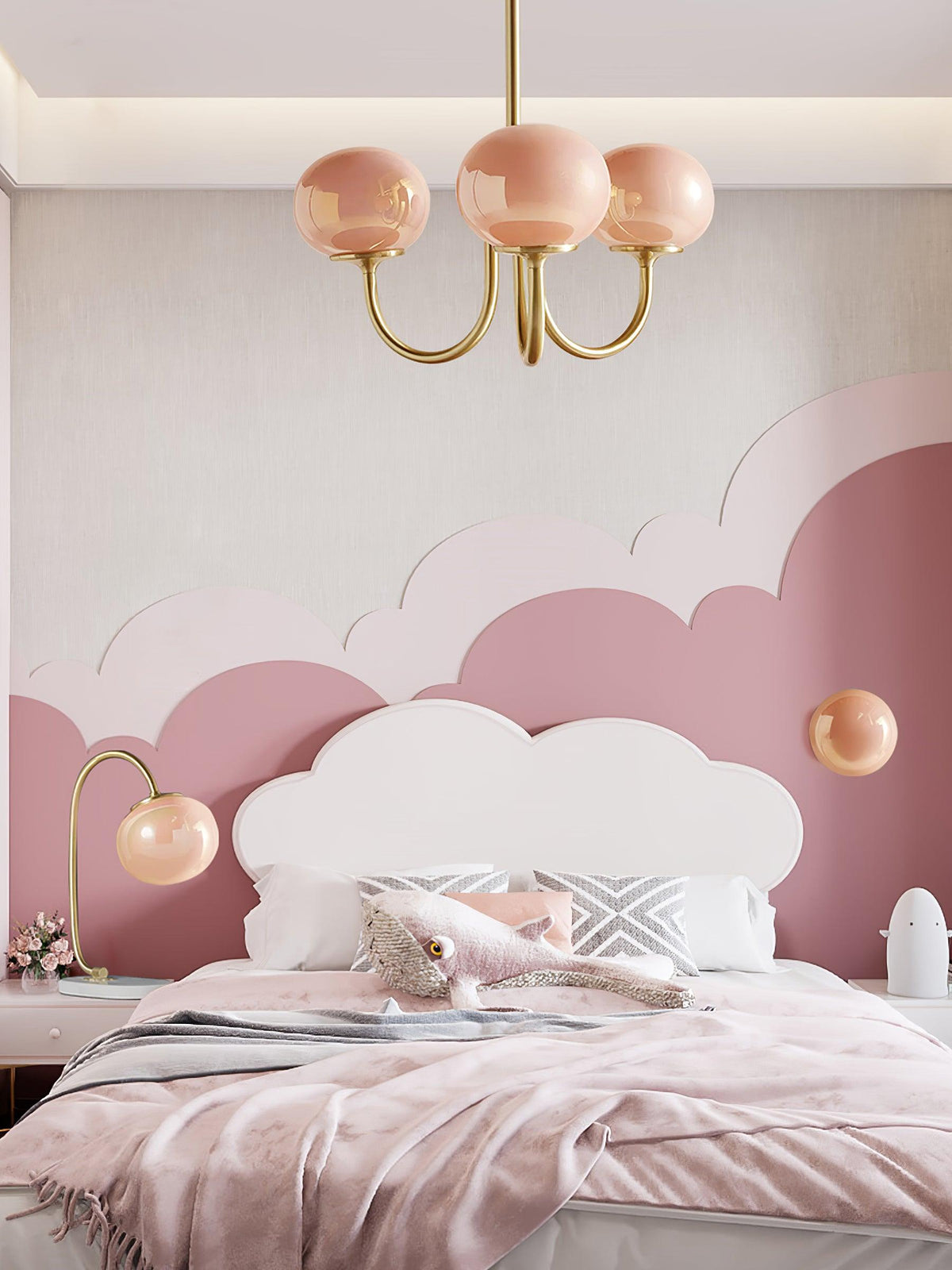 Modern Glass Globe Chandelier
