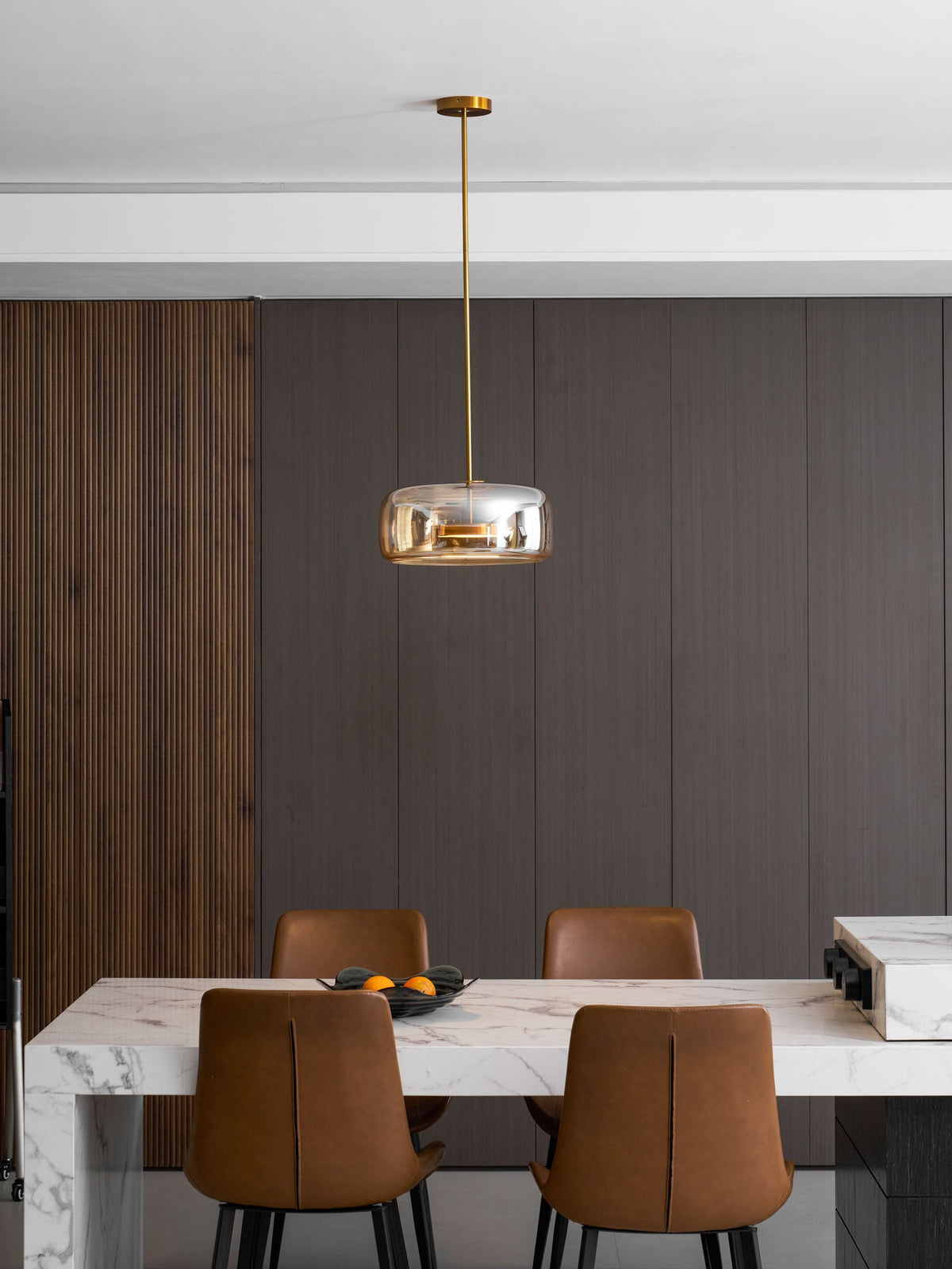 Positano Glass Dome Pendant Light