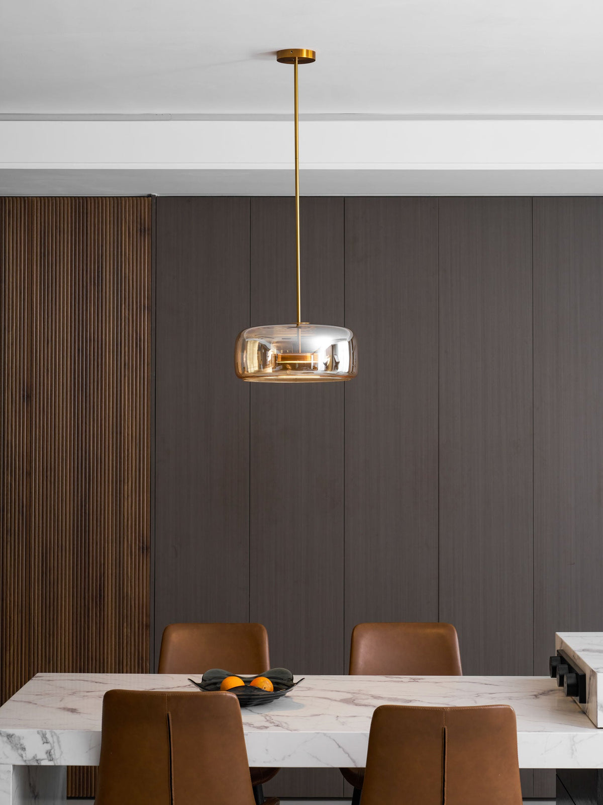 Positano Glass Dome Pendant Light