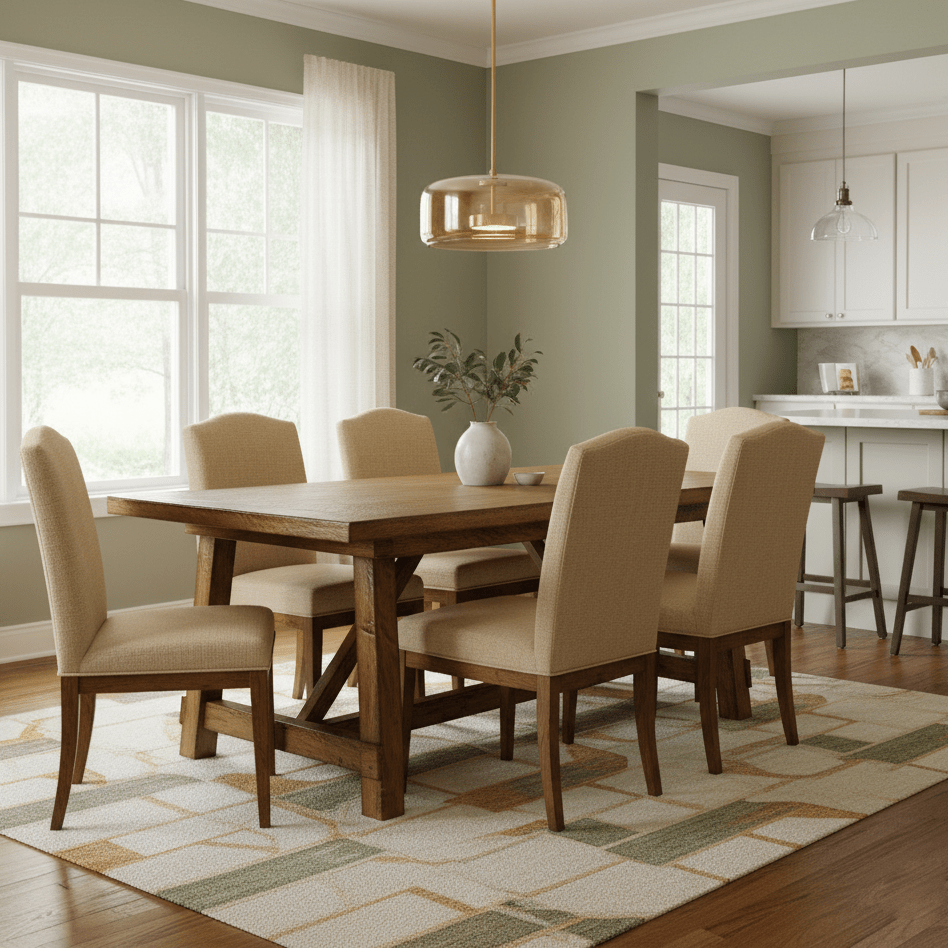 Positano Glass Dome Pendant Light